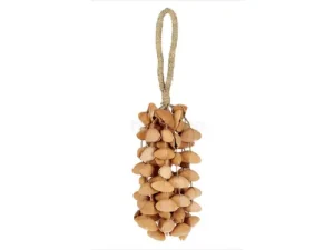 Hochet vibratoire Terre – Coquilles de noix Cha Cha Hochet vibratoire Terre en coquilles de noix Cha Cha utilisé en soin harmonisation énergétique Pineabayah.