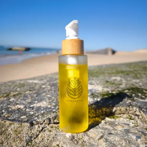 Huile Vibratoire Pineabayah – préparation artisanale Huile Vibratoire Pineabayah préparée artisanalement près de Bordeaux