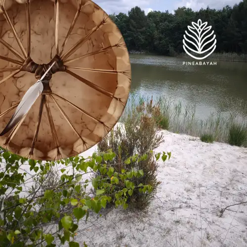 Voyages vibratoires au tambour chamanique Voyages vibratoires au tambour chamanique proposés par Pineabayah près de Bordeaux, méditation guidée et exploration intérieure au rythme du tambour.